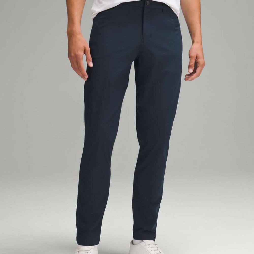 Lululemon ABC Slim-Fit Pant in True Navy Men's 34x28.5"